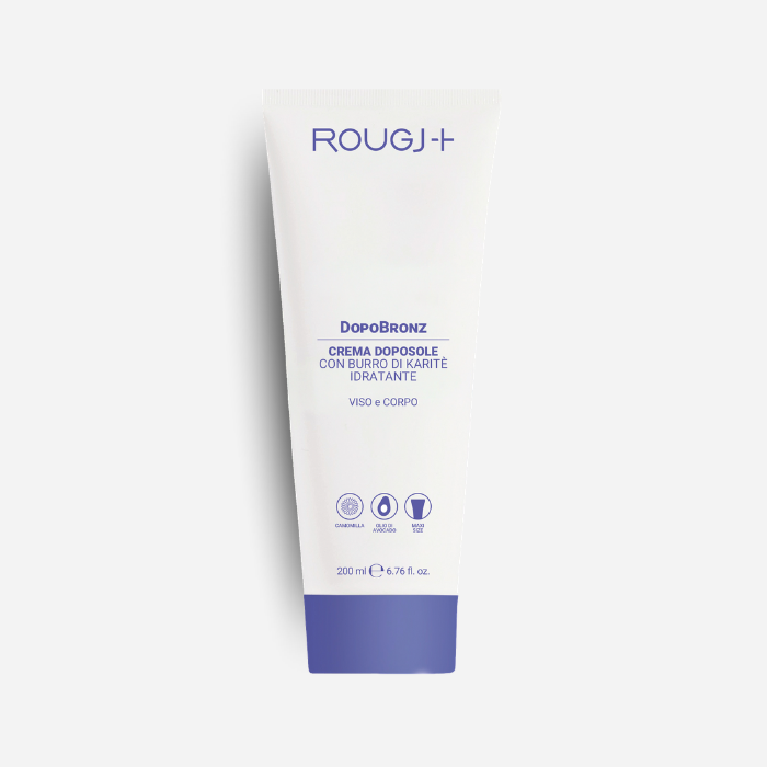 Rougj+ Crema DopoBronz Viso Corpo 200 ml - immagine ufficiale Rougj