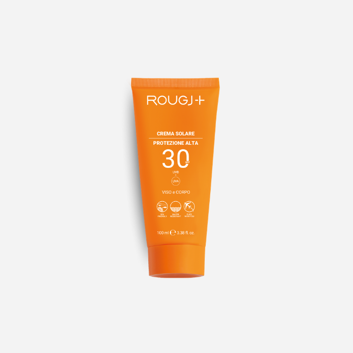 Rougj+ Crema Solare SPF30 100 ml - immagine ufficiale Rougj