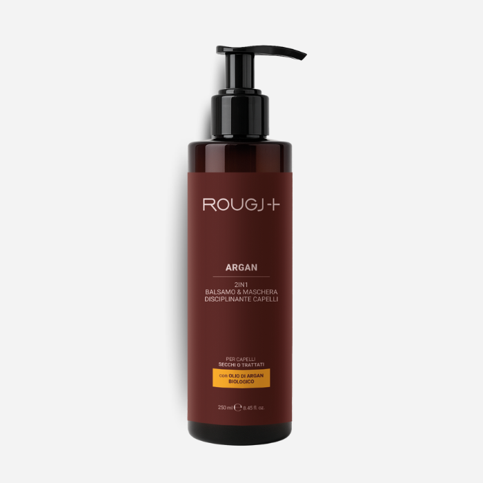 Rougj 2in1 Balsamo e Maschera Disciplinante all’Olio di Argan 250 ml - Il Farmacista