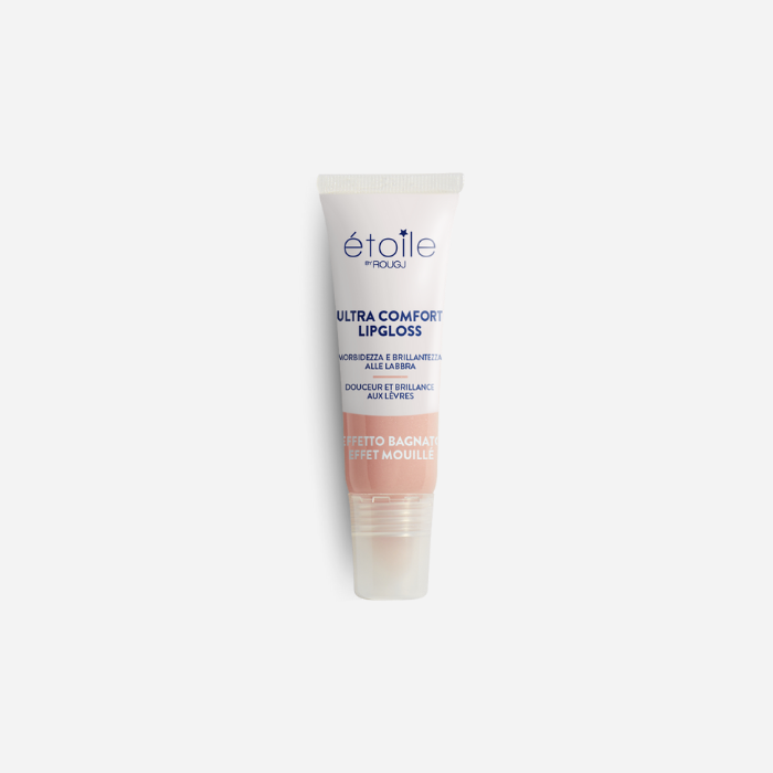 Rougj+ Ultra-comfort Lip Shine - Pink Pearly