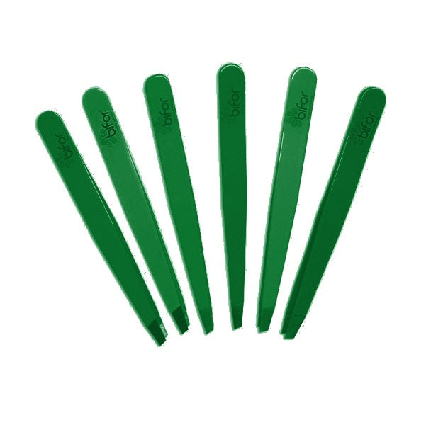 BIFOR Pinzetta Inox Punta Retta - Verde