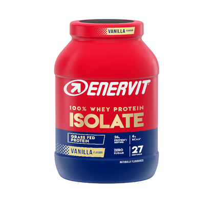 100% Whey Protein Isolate Vanilla Enervit immagine pulita