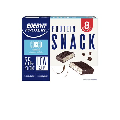 Snack Cocco Box 8 pezzi Enervit immagine pulita