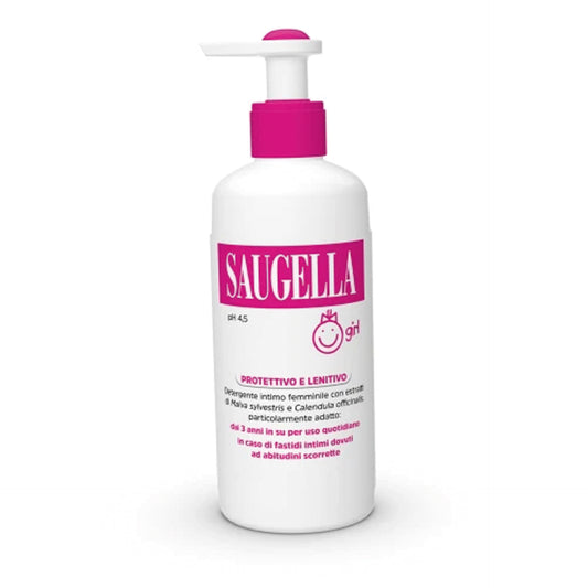 Saugella Girl Detergente Intimo 200 ml - Il Farmacista
