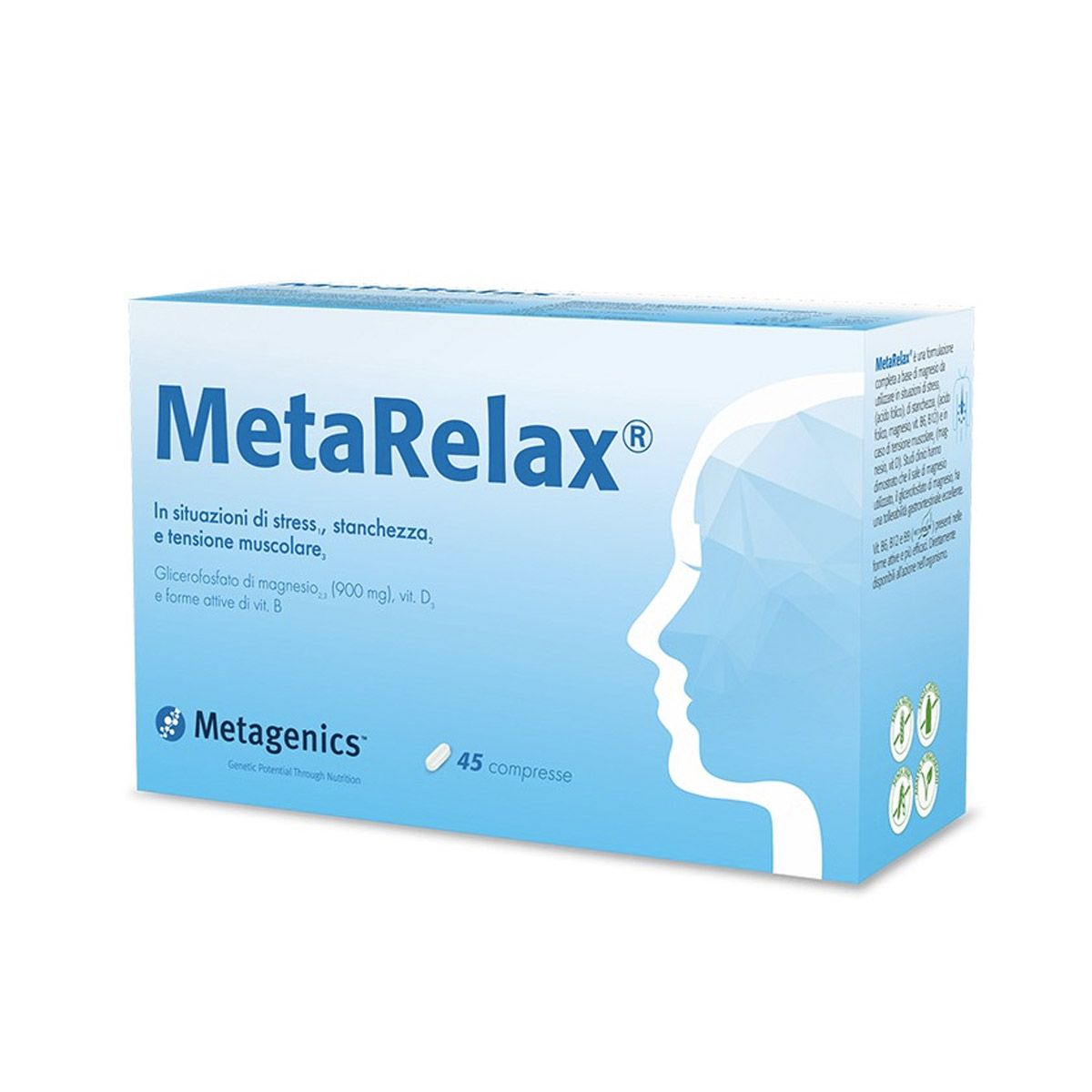 MetaRelax Metagenics 45 + 15 Compresse - Il Farmacista