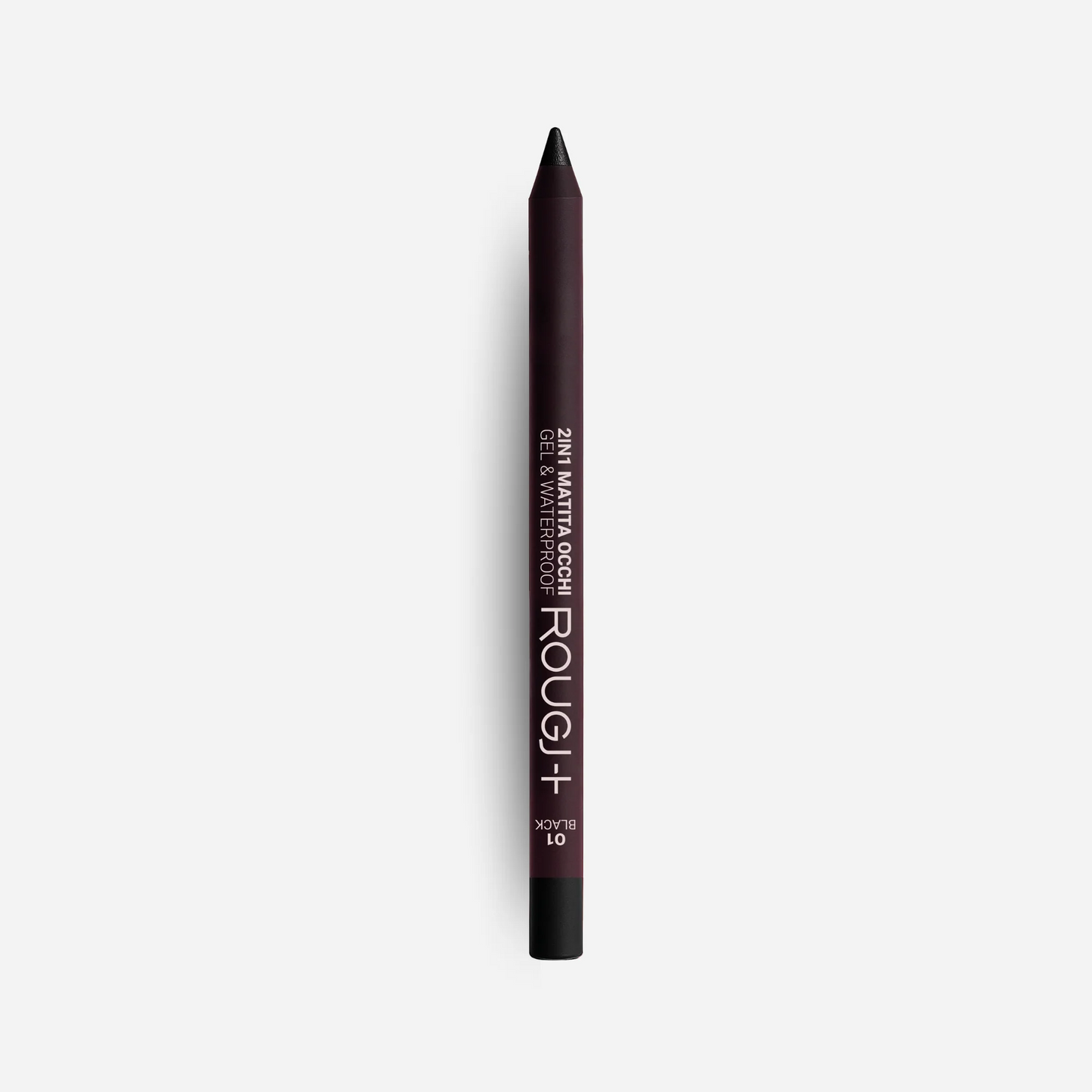 Rougj+ 2in1 Eye Pencil - 01 Black