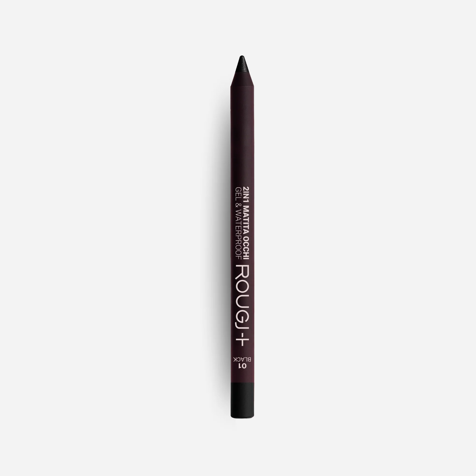 Rougj+ 2in1 Eye Pencil - 01 Black