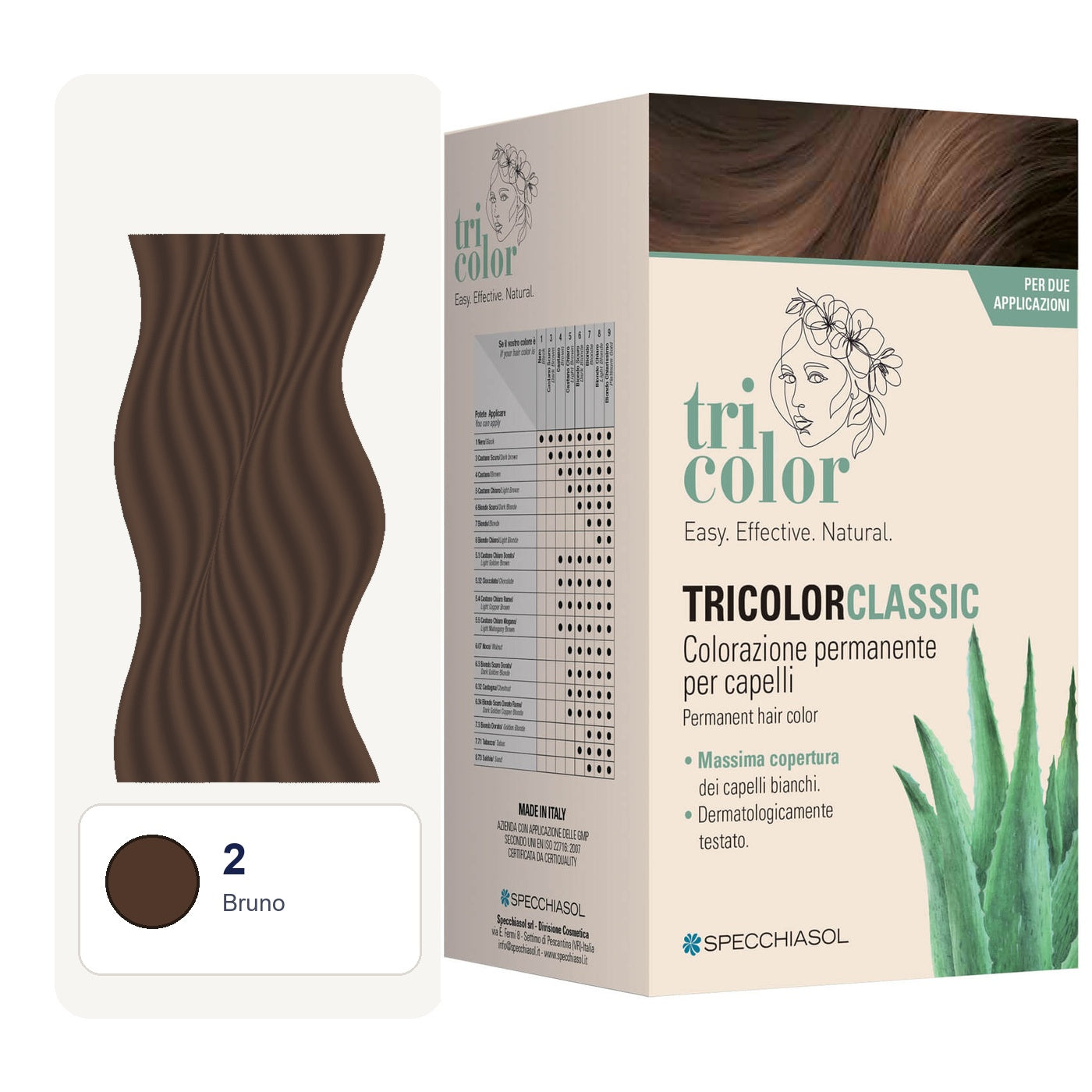 Specchiasol Tricolor Classic - 2 Bruno