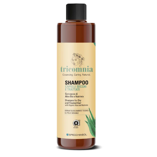 Tricomnia Shampoo Capelli Secchi e Trattati Specchiasol 250 ml